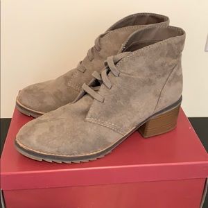 Suede ankle boots